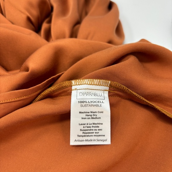 DIARRABLU Sustainable Kudi Maxi Dress - Solid Rust - Picture 9 of 9